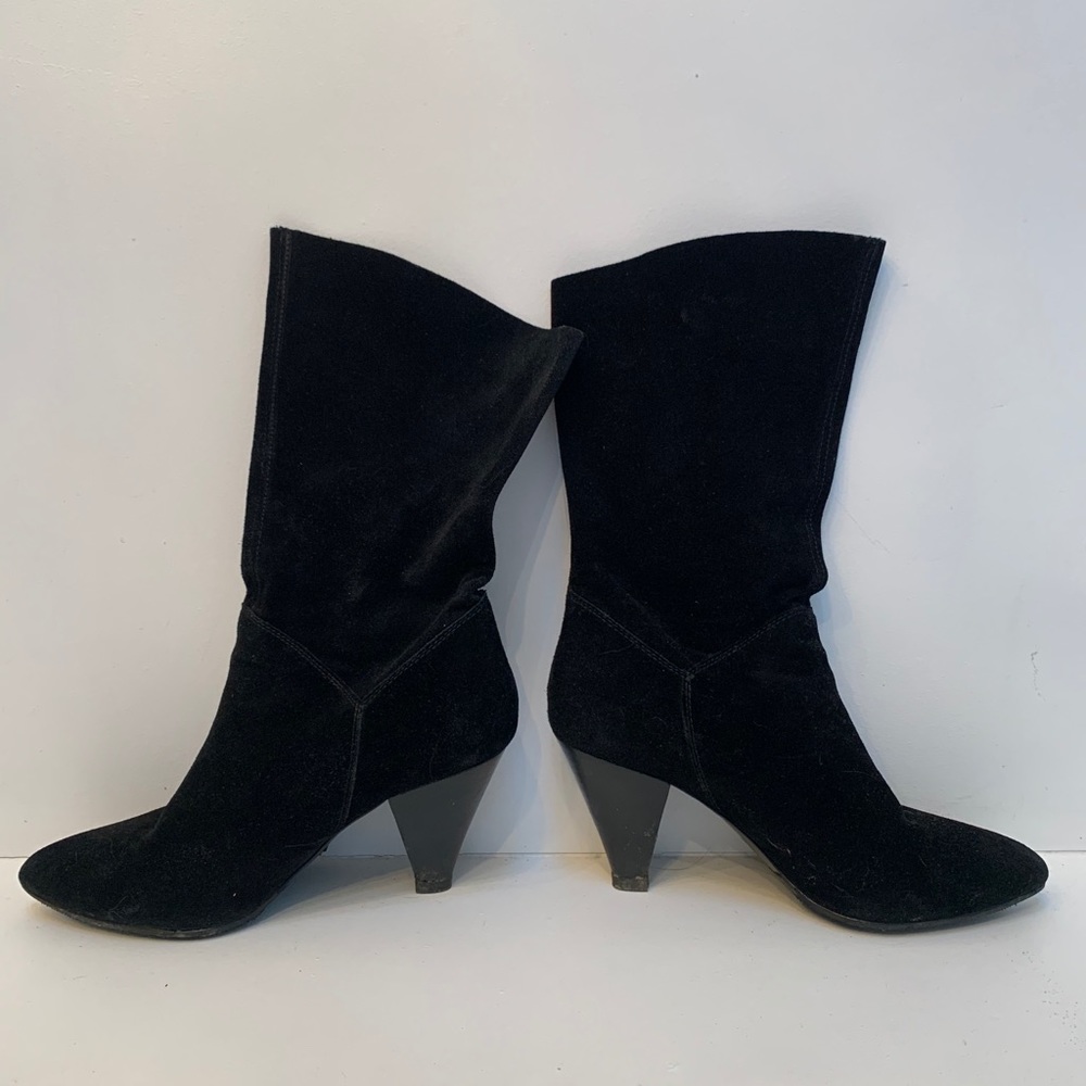 Steve Madden suede slouch boots